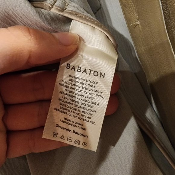 Babaton - Aritzia Faux Leather Jacket - Picture 4 of 5